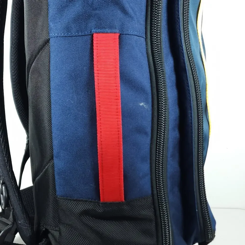 Topo Designs Global Travel Bag 40L Blue Convertible Travel Bag Backpack
